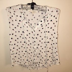 Polka dot tank